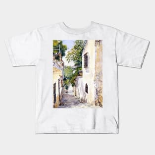 Vereda Enmedio Baja, Sacromonte, Granada, Spain Kids T-Shirt